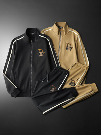 Conjunto Deportivo Casual Hombre con Bordado de Oso - Image 10