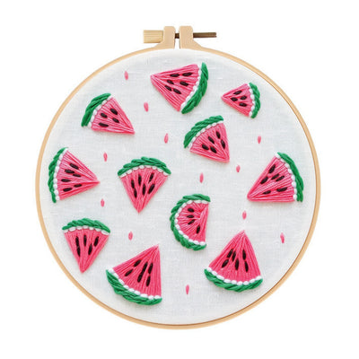Kit de Bordado Europeo con Motivos de Frutas Tropicales - Image 14