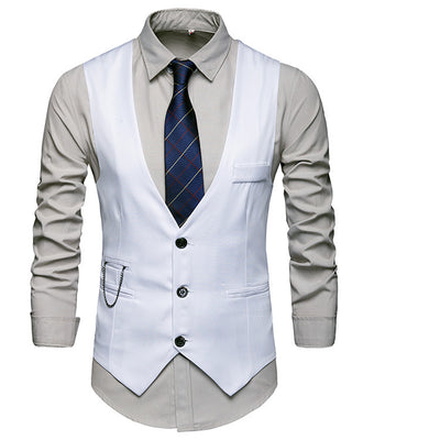 Chaleco Clásico Británico para Hombre Talla Grande - Image 13