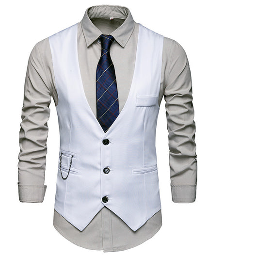 Chaleco Clásico Británico para Hombre Talla Grande - Image 13