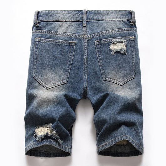 Pantalones Vaqueros Rotos Estilo Retro Europeo y Americano - Image 16