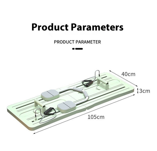 Tabla Abdominal Plegable 4 en 1 con Rebote Automático para Ejercicios en Casa - Image 24