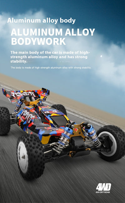 Auto de Carreras Eléctrico Tracción 4x4 Control Remoto Motor Brushless Alta Velocidad - Image 13