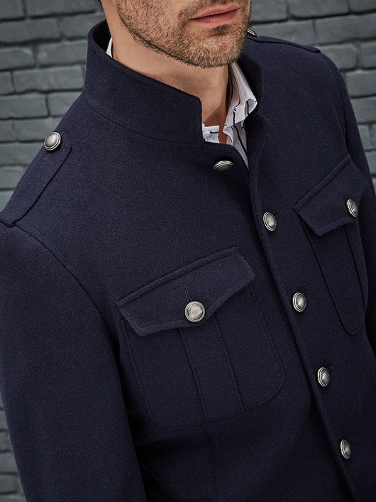 Saco Ejecutivo Slim Fit Vintage para Hombre - Image 6