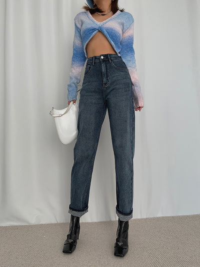 Suéter Oversize Cuello V Suave y Cómodo para Mujer - Image 22