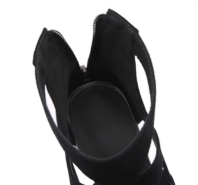 Sandalias de Tacón Grueso con Diseño Calado para Mujer - Image 15