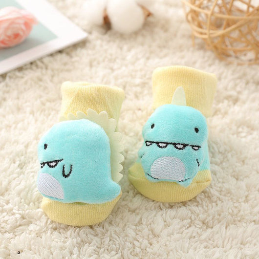 Calcetines Cálidos Antideslizantes para Bebés y Muñecas - Felpa Suave - Image 6