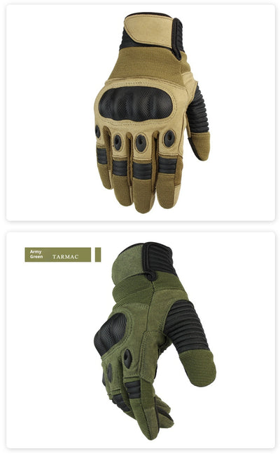 Guantes Tácticos Motociclista con Pantalla Táctil y Dedos Completos - Image 16