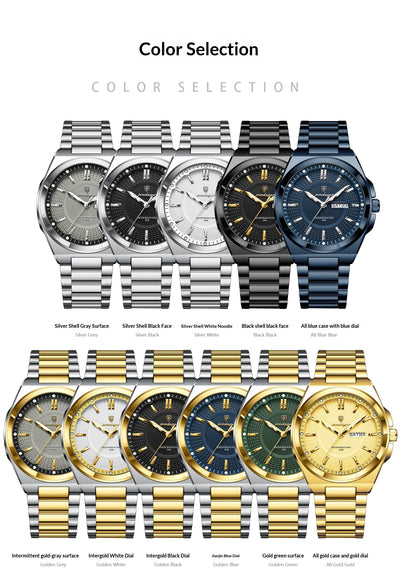 Reloj Minimalista de Aleación para Hombre con Personalización - Image 23