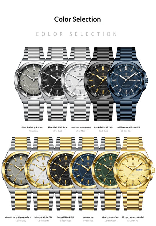 Reloj Minimalista de Aleación para Hombre con Personalización - Image 23