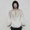 Men's Vintage Steampunk Distressed Long Sleeve Shirt