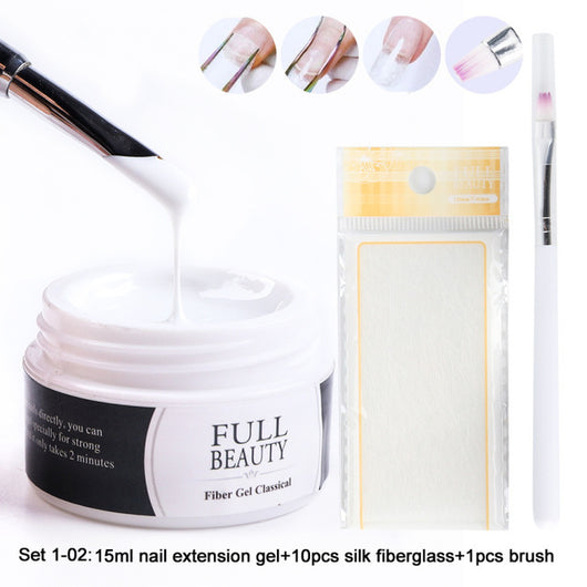 Kit de Extensiones de Uñas con Fotocurado Rápido - Image 8