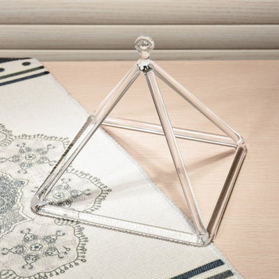 Pirámide de Cuarzo Transparente para Yoga - Atril Musical Profesional de Cuatro Esquinas - Image 9