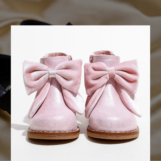 Botines Cortos Niña Estilo Británico con Cierre - Image 6