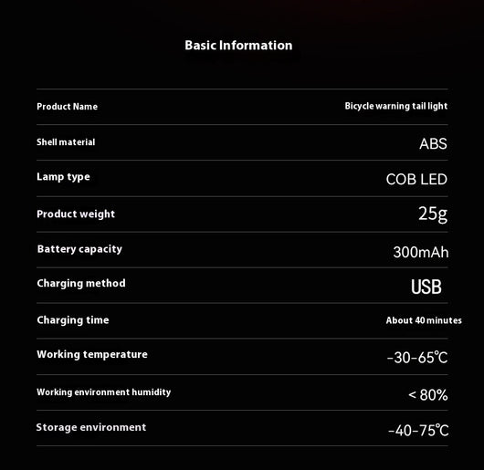 Luz Trasera de Bicicleta Flow con Carga USB - Image 21