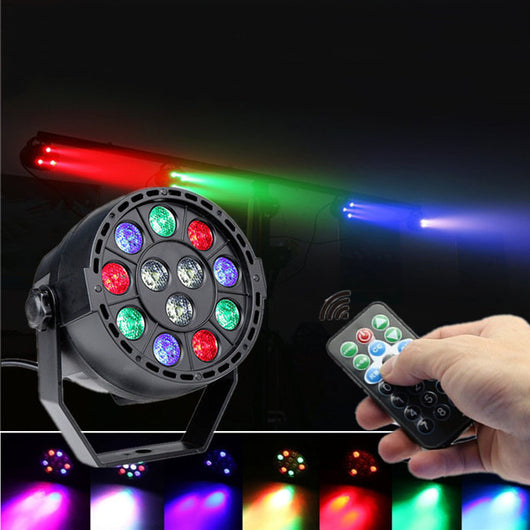 Kit de 12 Luces Par LED UV para Efecto de Teñido y Fondos - Image 8