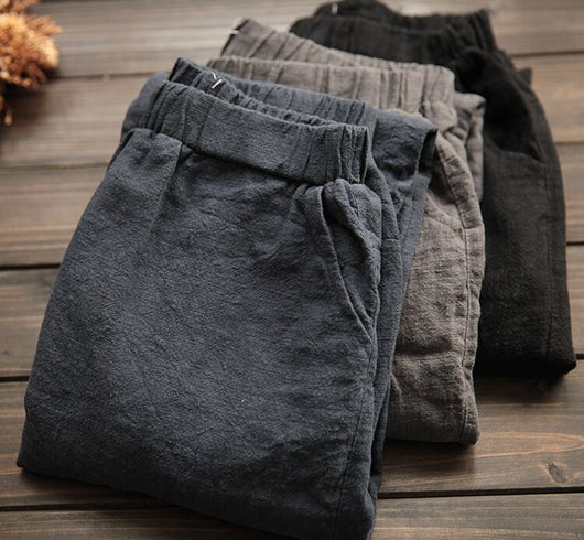 Pantalones harem holgados y ajustados de estilo casual - Image 13