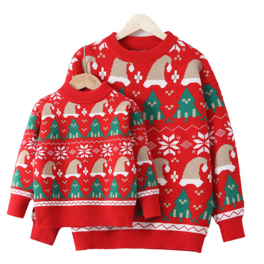 Suéter Navideño Cuello Redondo - Diseño Árbol de Invierno - Image 12