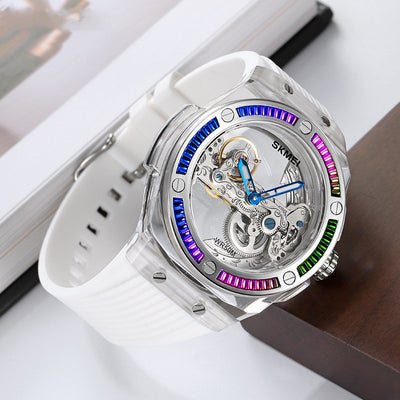 Reloj Automático Mecánico Hueco para Hombre de Lujo - Image 5