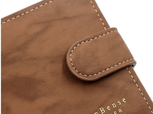 Billetera Corta para Hombre Edición Coreana con Cierre Dorado - Image 8
