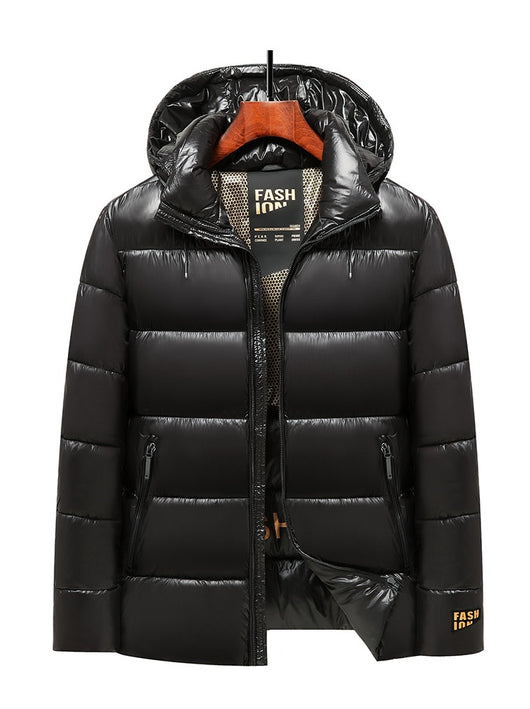 Abrigo de Invierno Acolchado e Impermeable para Hombre - Image 15