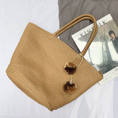 Bolso Tejido de Gran Capacidad para Mujer - Image 4