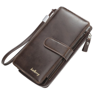 Billetera Retro Multifuncional con Cierre Largo - Clutch Europeo Moderno - Image 11