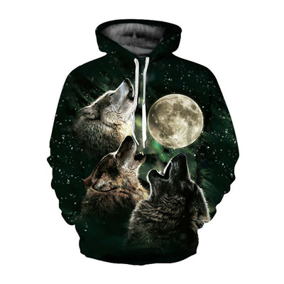 Sudadera Hoodie Mochizuki Wolf con Impresión 3D Digital para Hombre - Image 12