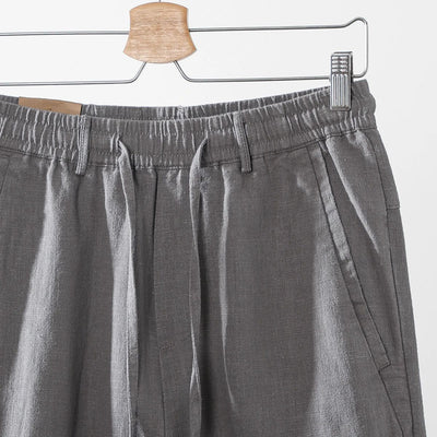 Pantalones Capri de Lino y Algodón Transpirables - Estilo Casual - Image 28