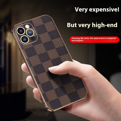 Funda Protectora Cuadros Plateados para Teléfono - Image 4