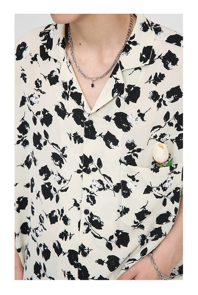 Camisa Estampada para Hombre con Bolsillos Tulipán - Image 15