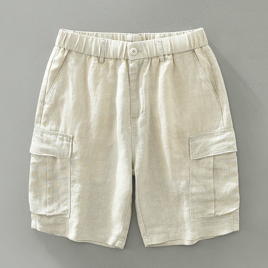 Overol Vintage Japonés de Lino Puro para Hombre - Image 15