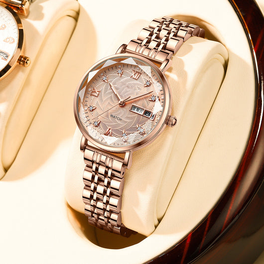 Reloj de Cuarzo Luminoso Impermeable para Mujer - Diseño Minimalista - Image 9