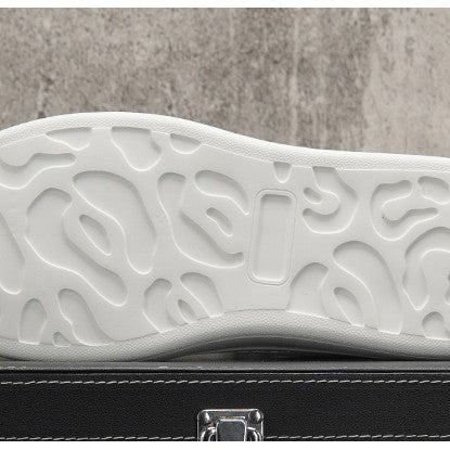Botas Blancas de Hombre Invierno Terciopelo con Suela Gruesa - Image 3