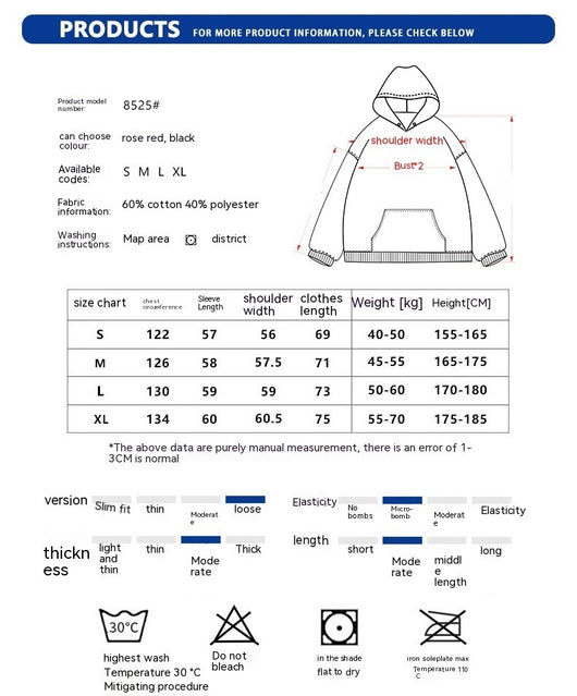 Suéter Holgado Estilo Americano XINGX con Estampado Desgastado y Mangas Desmontables para Parejas - Image 16