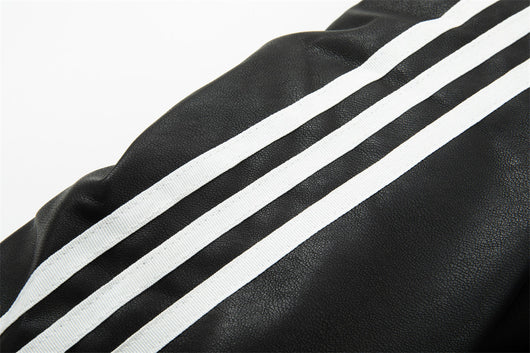 Abrigo de Cuero con Capucha para Hombre - Image 9