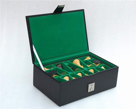 Caja de Almacenamiento para Piezas de Ajedrez Grande - Estuche de Cuero Premium - Image 7