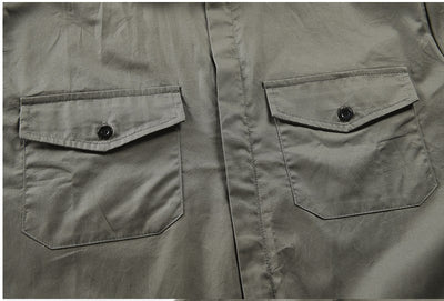 Camisa Suelta con Cierre Europeo Americana para Hombre - Image 15