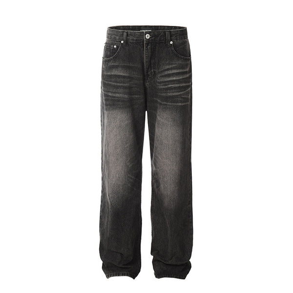 Jeans Skinny Retro Desgastado Estilo American High Street
