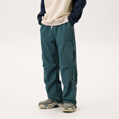Pantalones Cargo Rectos Holgados para Hombre - Image 4