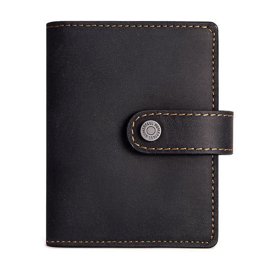 Cartera Vintage de Cuero con Cierre - Image 6