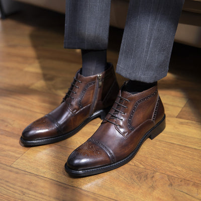 Botas de Cuero para Hombre Estilo Ejecutivo - Image 16