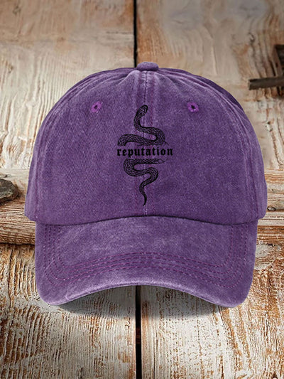 Gorra de Algodón Estampada Efecto Vintage Desgastado para Hombre - Image 23