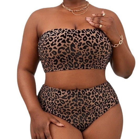 Bikini Talle Grande Cintura Alta con Abertura Lateral - Image 5