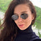 Gafas de Sol Sin Marco para Mujer - Diseño Minimalista Metal