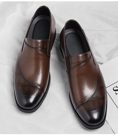 Zapatos Casuales de Cuero para Hombre - Mocasín Sin Cordones Elegante - Image 17
