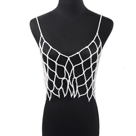 Collar Chal de Perlas Oversized - Image 11