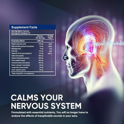 Cápsulas para Aliviar el Tinnitus - Suplemento Auditivo Natural - Image 4