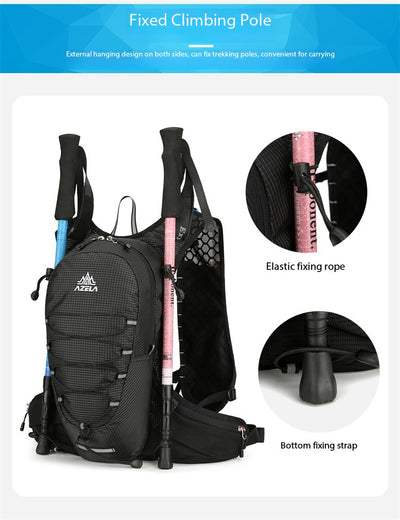 Mochila de Hidratación AZELA con Malla Transpirable para Trail Running y Senderismo - Image 15