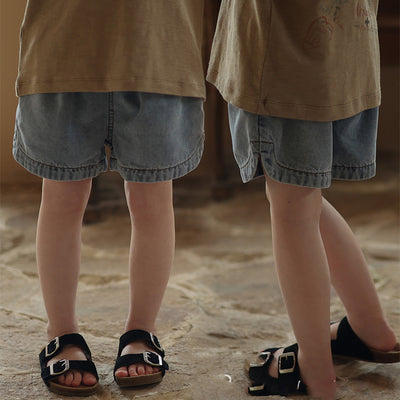 Shorts Denim Versátil para Niños de Jardín